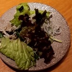 スシとおでんほたる - しらすのチョレギサラダ