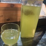 ラーメン・豚足 太吉 - 緑茶❗️