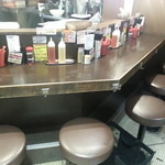 あびすけ - カウンター席