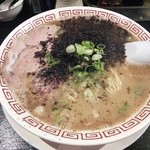 一郎 - 魚介とんこつラーメン（細麺）650円