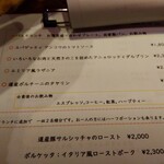 フンギ堂 - メニュー