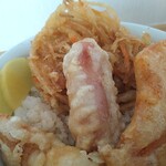梅家 - ミニ天丼