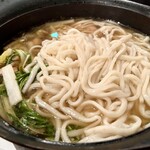 自家製粉石臼挽きうどん 青空blue - うどんすき