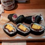 こだま寿司 - 巻き物定食 1000円