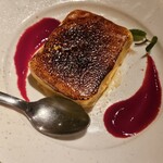 大衆イタリアン MATILDA GINZA - クリームブリュレアイス カタラーナ。アイスととろける卵のハーモニーがお見事！