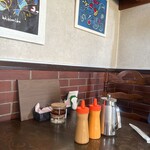 ホワイトハウス - 席のテーブル