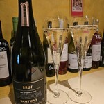 大衆イタリアン MATILDA GINZA - サンテロ ブラックブリュット