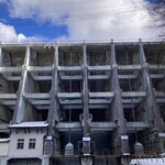 かたしな食堂 - 本物の丸沼ダム。お店からはかなり遠く、真冬は通行止め。