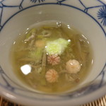 栞庵 やましろ - じゅんさいと岩梨の酢の物