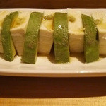 T’ｓ - 塩豆腐とアボガド