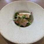 CHINESE DINING 瑞 - 雲白肉沙拉【四川名菜ウンパイロー・サラダ仕立て】