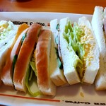 コメダ珈琲店 - 料理写真:ミックスサンド