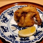 銀座 しのはら - フグの唐揚げ