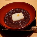 銀座 しのはら - 焼きもち入りぜんざい