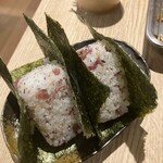 串カツ しろたや - おにぎり