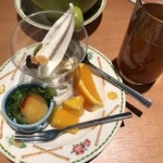 層雲峡 朝陽亭 - 夕食デザート