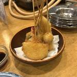 多古菊 - 串揚げ盛り合わせ