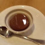 デニーズ 浜松町店 - チョコプリン