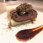 USHIGORO S. - シャトーブリアンカツサンド 黒トリュフ添え