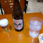 カフェ風車 - アサヒスーパードライ瓶ビール