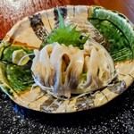 光る海 - 活ホッキ刺