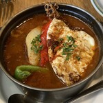 CURRY CLUB キュイエール - 鶏もも肉バスク風チキンカレー