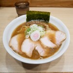 自家製麺 麺や 六等星 - 煮干しとムールの中華そば塩1,200円