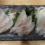 嵜 - お造り3種盛り