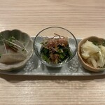 旬菜・串処 星ノ和 - お通し 330円