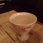 らんぷ亭 - 日本酒もグラスで頼んじゃいました^ ^