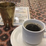 インド料理 パリワル - ホットコーヒー＆お冷