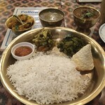 インド料理 パリワル - ネパーリダルバート