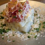 大衆バル29man - 白アスパラの生ハムのせ