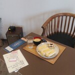 だしまきさん - 陣取った席