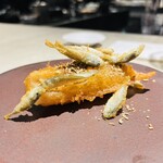 Simples - 太刀魚と豆鯵のフリット