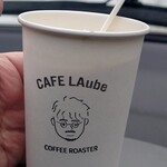 Cafe LAube - 期間限定、贅沢生クリームのウインナーコーヒー650円