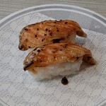 はま寿司 - 焼きとろサーモンレアステーキ