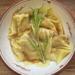 手打ち工房 凌駕 - ワンタン皿