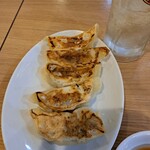 幸福園 - 餃子　(晩酌セットの冷菜)