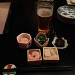 八寸庵 花子 - 先付5品