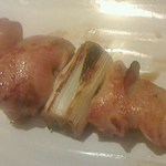 鳥すけ - かぶり☆醤油焼き。歯応えがあって甘い！(2014.6)