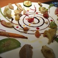 インカメラ コン テラッツァ - 15種類のこだわり野菜の一皿