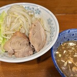 ラーメン O - つけめん（1,000円）、野菜多め