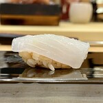 奥 - ヤリイカ（塩とすだち）