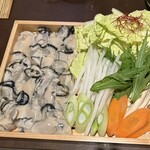 全席個室居酒屋 忍家 - 牡蠣鍋の具　2人分