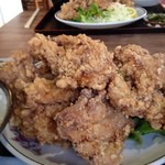 あたご食堂 - 唐揚げアップ！！