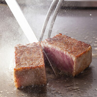 12/20－12/31【ランチ】デラックス　国産牛F1サーロイン100g鉄板焼ランチ