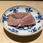 寿し処黒杉 心貫 - 【 よこわのわら焼き 】