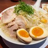 ラーメン 魁力屋 - 野菜たっぷり塩タンメン味玉トッピング！