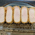 とんかつ ふじ井 - 千代幻豚のロース